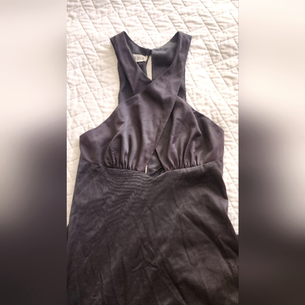 Miss Dior Vintage Black Dress